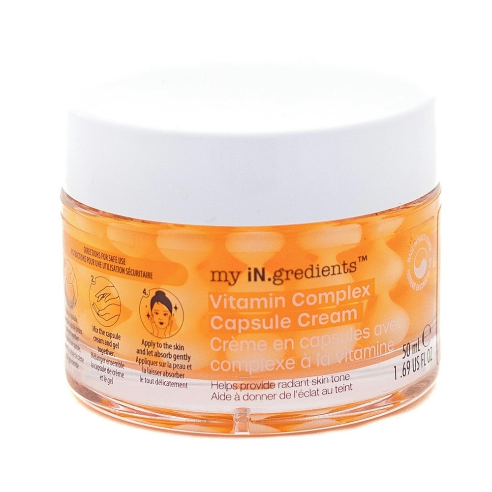 My In.gredients Moisturizer Hydrating Capsules Shea Butter Anti-Aging Face Cream